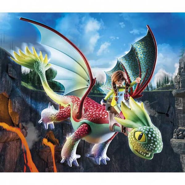 Playmobil Fjädrar & Alex Dragons: Nine Realms: Flerfärgad