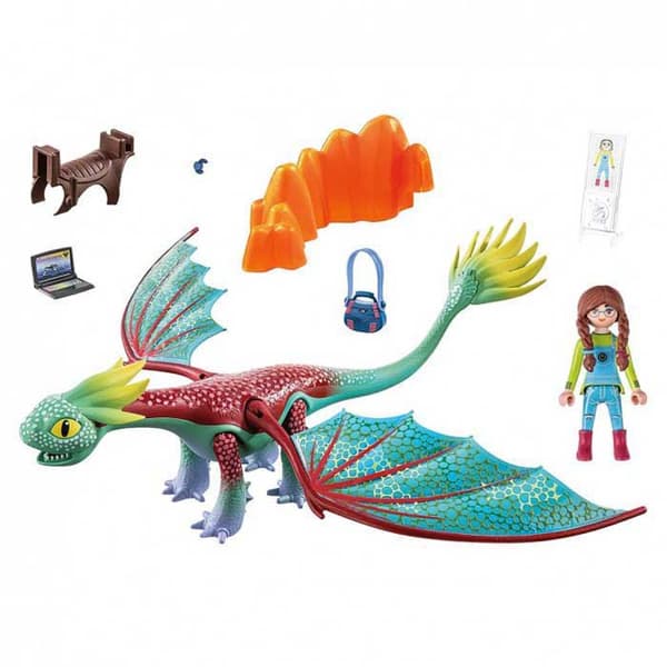 Playmobil Fjer & Alex Dragons: Nine Realms: Flerfarvet