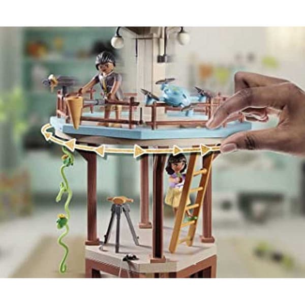 Playmobil Forskningstårn Med Kompas Grøn