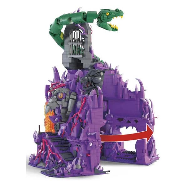 Mega Construx Snake Mountain Probuilders Monivärinen