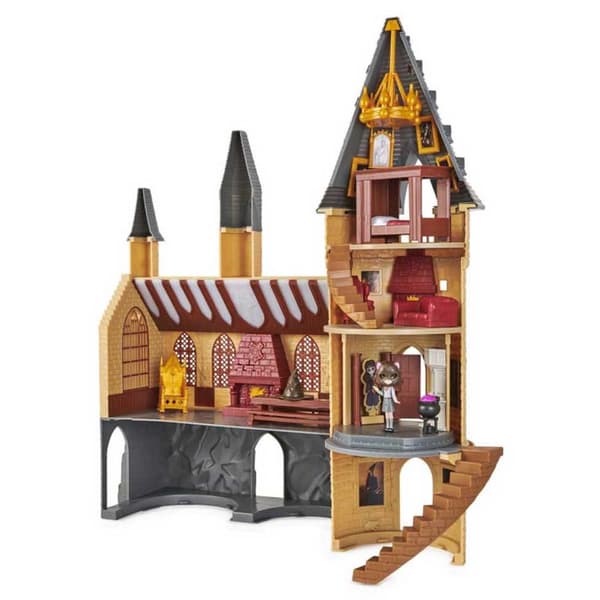 Harry Potter Linna Magical Minis Hogwarts Monivärinen