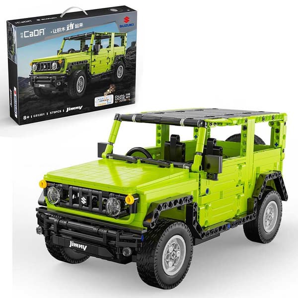 Deqube 1:12 Suzuki Jimny App+rc 579 Stykker Spil Konstruktion Flerfarvet