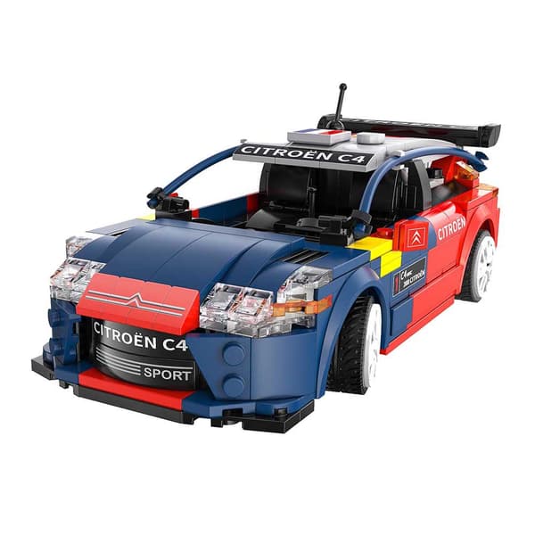 Deqube 1:18 Citroën C4 Wrc Sebastian Loeb App+rc 329 Stykker Spil Konstruktion Flerfarvet