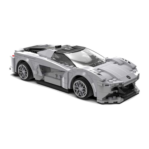 Deqube Evis App+rc 1:18 Lotus 308 Stykker Spil Konstruktion Flerfarvet
