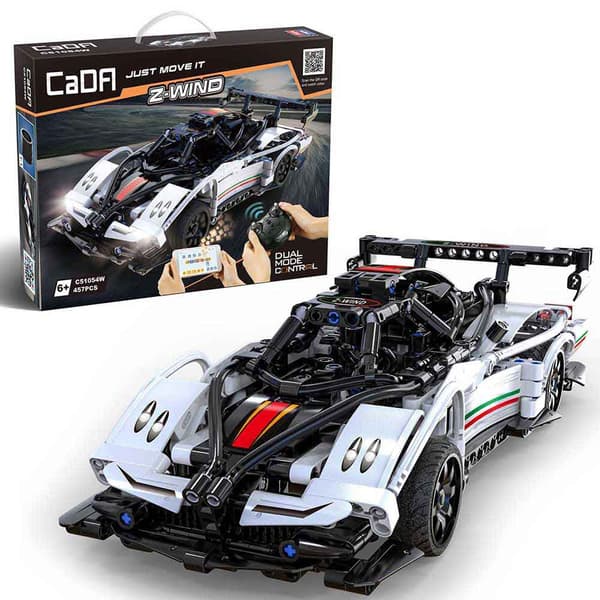 Deqube Z Wind Car App+rc 457 Stykker Flerfarvet