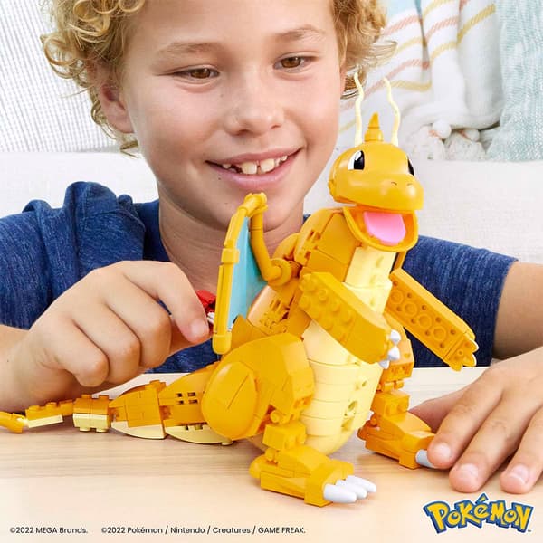 Mega Construx Pokémon Dragonite Kultainen