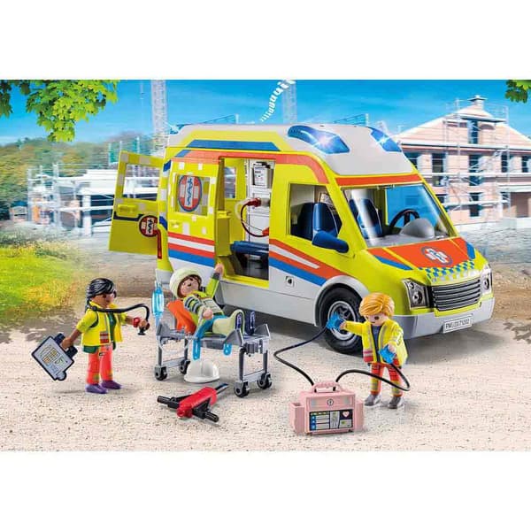 Playmobil Ambulance Med Lys Og Lyd Gylden
