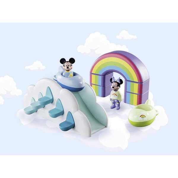 Playmobil Og Minnie House In The Clouds Construction Game 1.2.3 & Disney: Mickey Flerfarvet