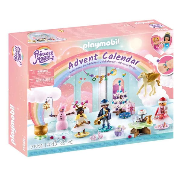 Playmobil Adventskalender Christmas Rainbow Construction Game Flerfärgad