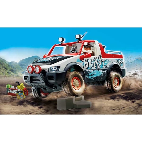 Playmobil Bilkonstruktion Spil Rally Søvfarvet