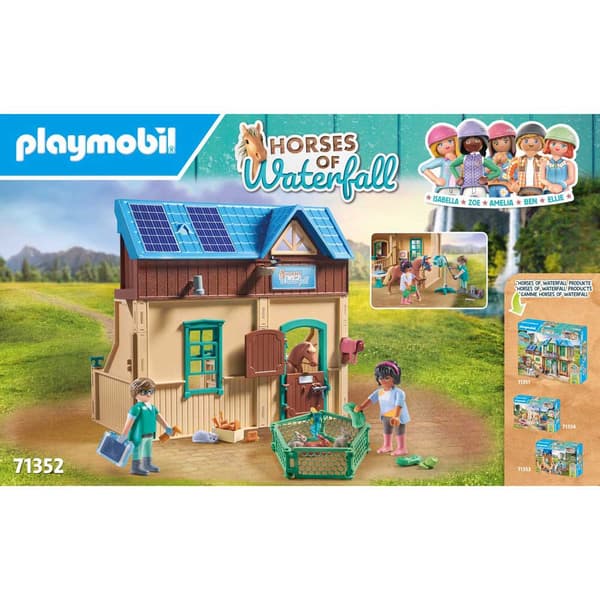 Playmobil Veterinärklinikens Konstruktionsspel Flerfärgad