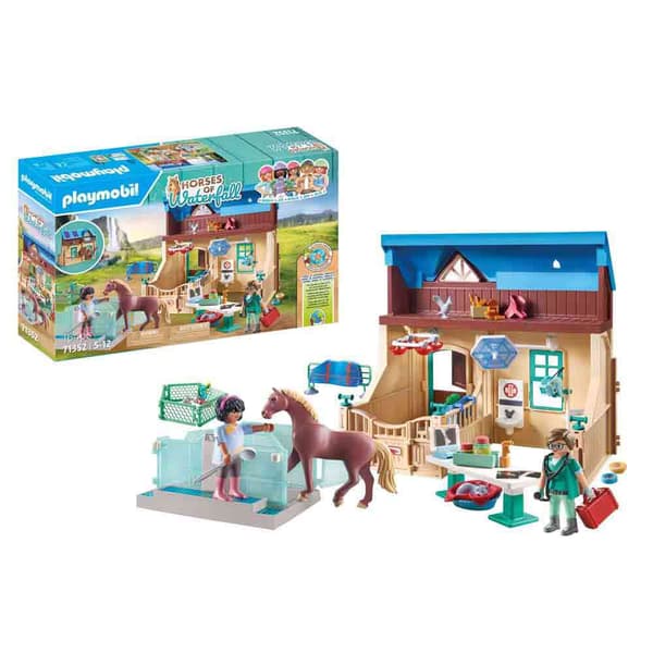 Playmobil Veterinärklinikens Konstruktionsspel Flerfärgad