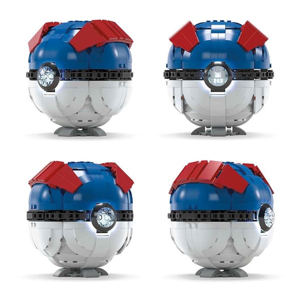 Mega Pokémon Jumbo Great Ball Blå