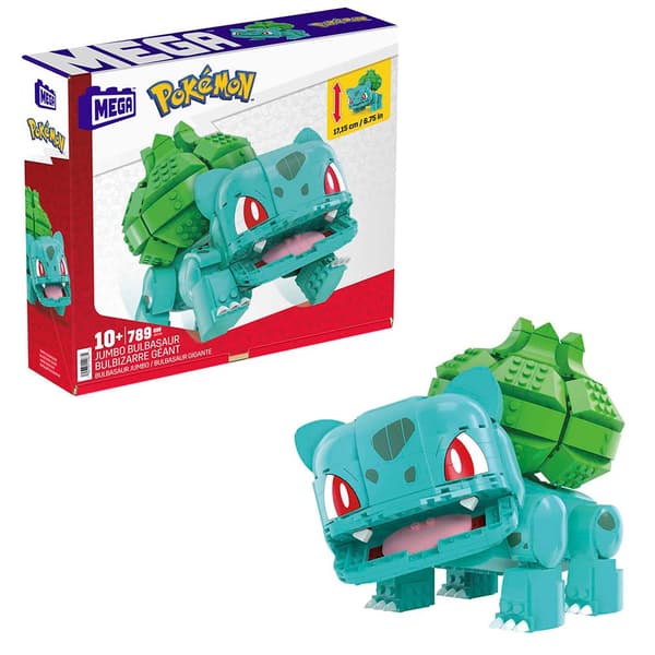 Mega Bloks Pokémon Jumbo Pm Bulbasaur Grøn