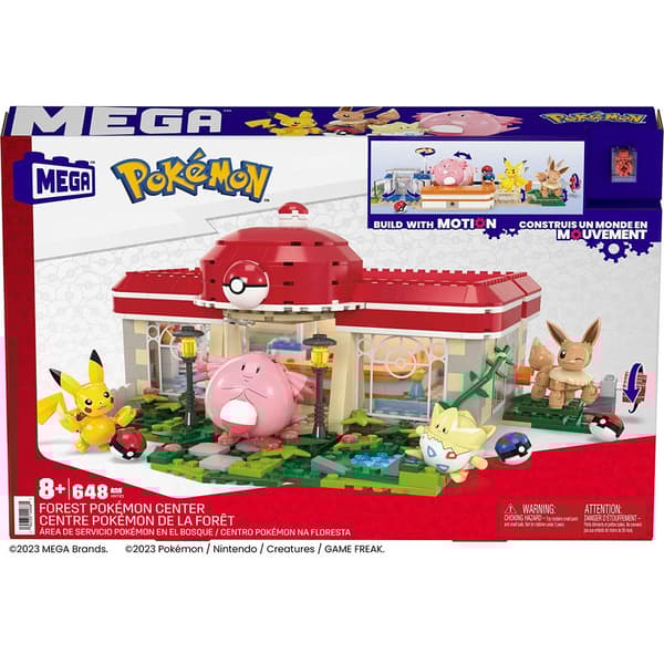 Mega Construx Centrum Pokémon Flerfarvet