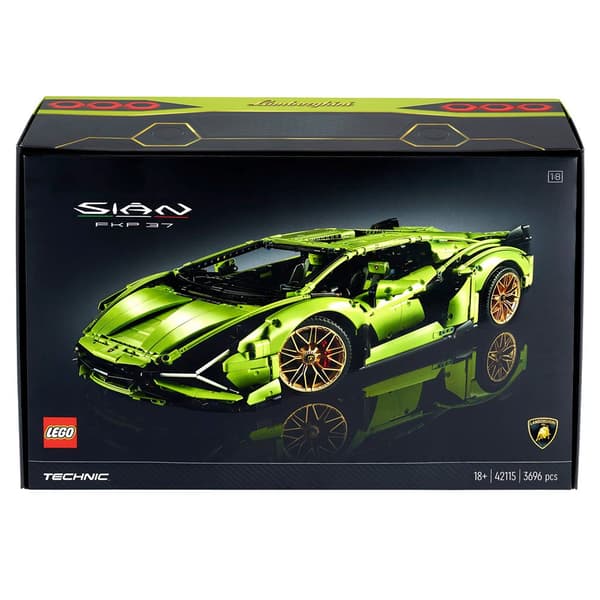 Lego Technic 42115 Lamborghini Sian Fkp Flerfarvet