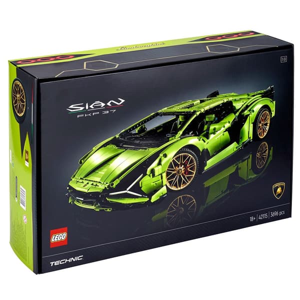 Lego Technic 42115 Lamborghini Sian Fkp Flerfarvet