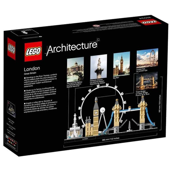Lego London Construction Playset Architecture Flerfärgad