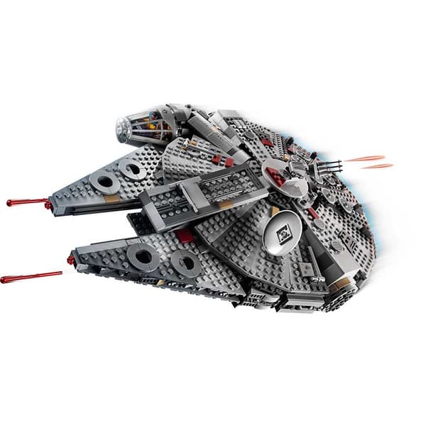 Lego Millennium Falcon Construction Playset Star Wars Grå