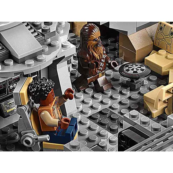 Lego Millennium Falcon Construction Playset Star Wars Grå