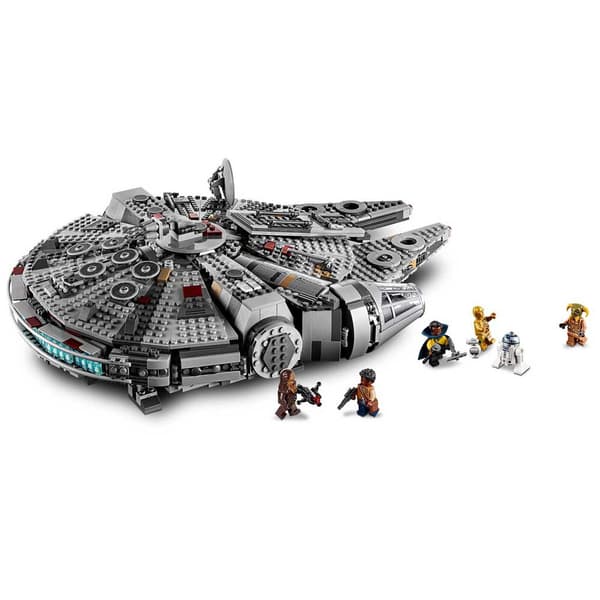 Lego Millennium Falcon Construction Playset Star Wars Grå