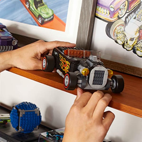 Hot Wheels Rakennussetti Rakennuslelut Lapsille Street Rodder Monivärinen 10 Years