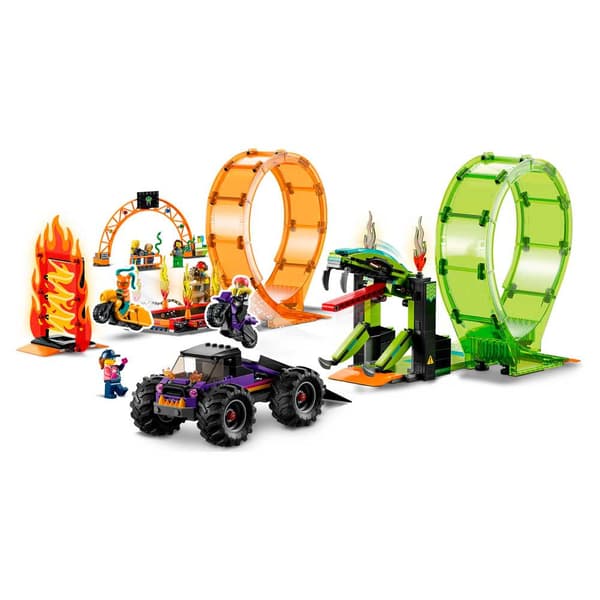 Lego Akrobatisk Bane Med Dobbelt Krølle Flerfarvet