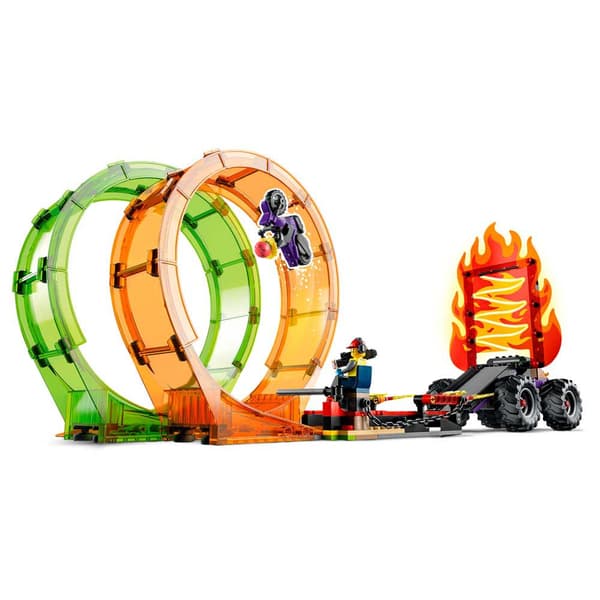 Lego Akrobatisk Bane Med Dobbelt Krølle Flerfarvet