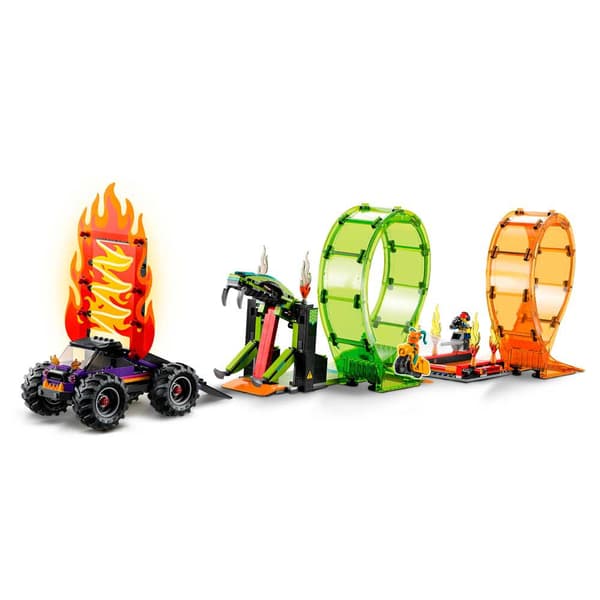 Lego Akrobatisk Bane Med Dobbelt Krølle Flerfarvet