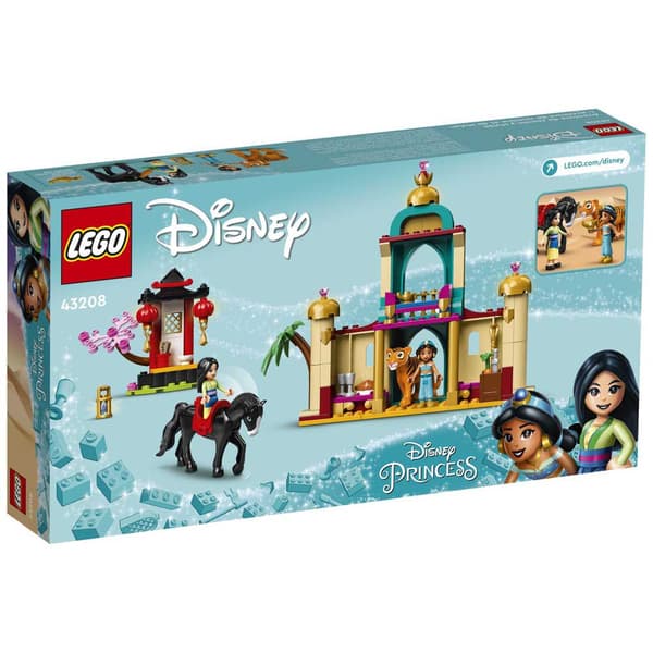 Lego Og Mulán Adventure Jasmine Flerfarvet