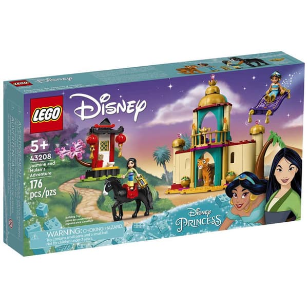 Lego Og Mulán Adventure Jasmine Flerfarvet
