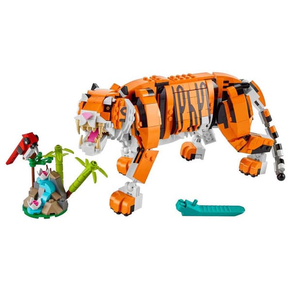 Lego Majestic Tiger Monivärinen