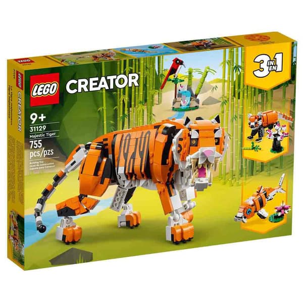 Lego Majestic Tiger Monivärinen