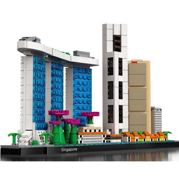 Lego Singapore Monivärinen