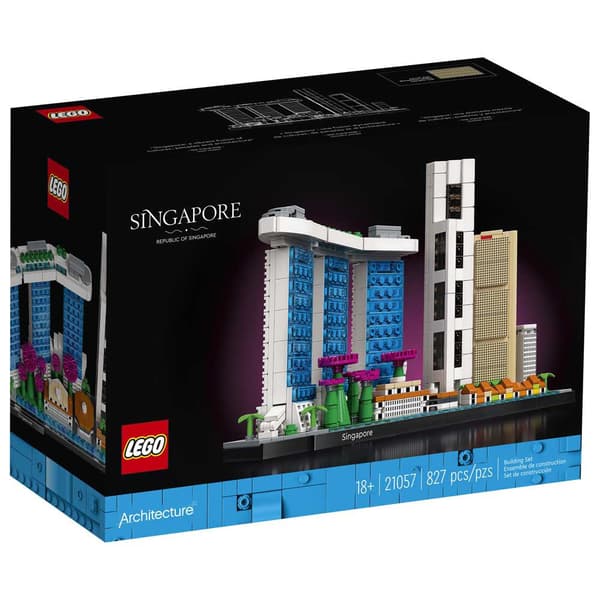 Lego Singapore Monivärinen