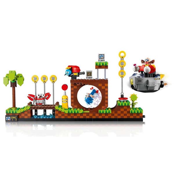 Lego Hedgehog™-green Hill Zone Sonic The Flerfarvet