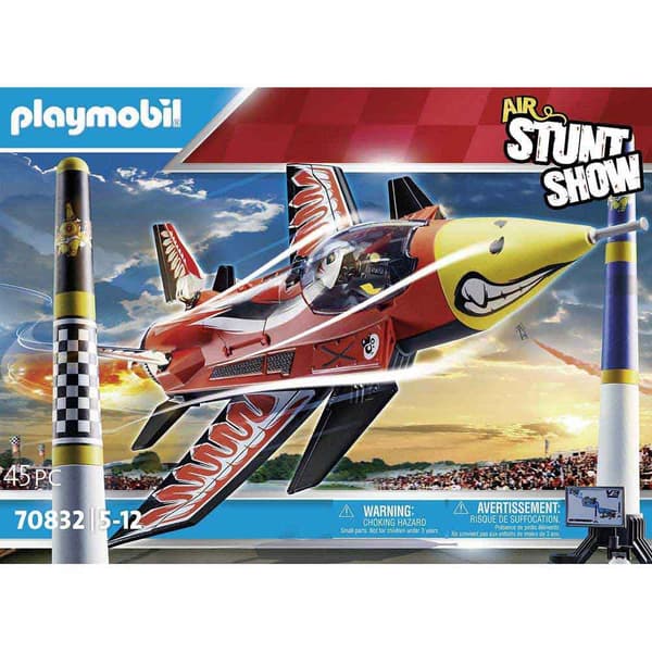 Playmobil Airplane Eagle Air Stuntshow Flerfarvet