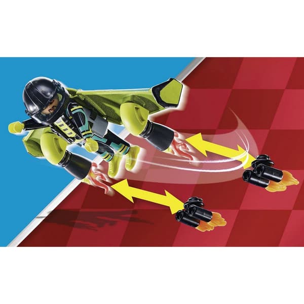 Playmobil Bensinstation Air Stuntshow Flerfärgad