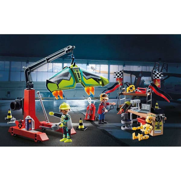 Playmobil Bensinstation Air Stuntshow Flerfärgad