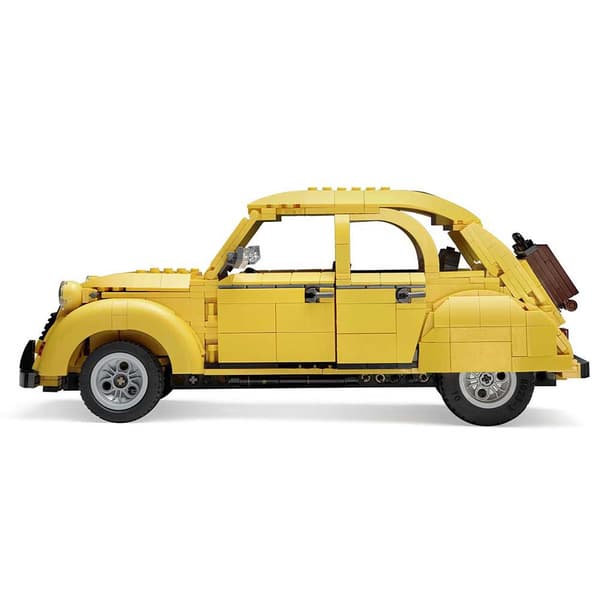 Cada 1:12 Citroën 2cv 1238 Stykker Spil Konstruktion Flerfarvet