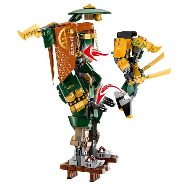 Lego Og Arin Ninja Team Mecas Lloyd Gylden