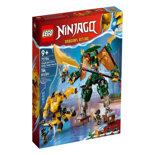 Lego Og Arin Ninja Team Mecas Lloyd Gylden