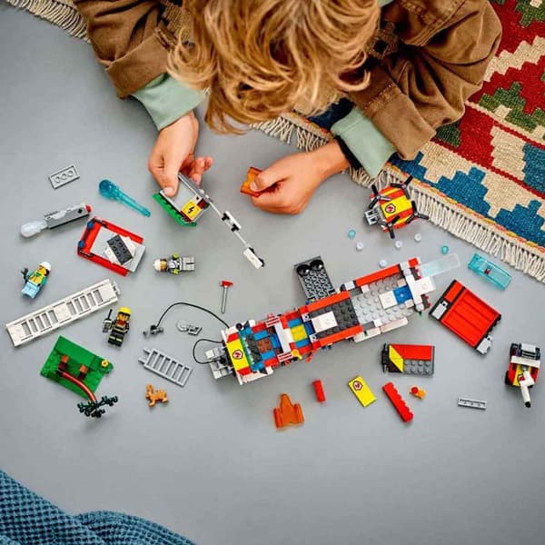 Lego Mobile Fire Yksikkö Control Hopeinen