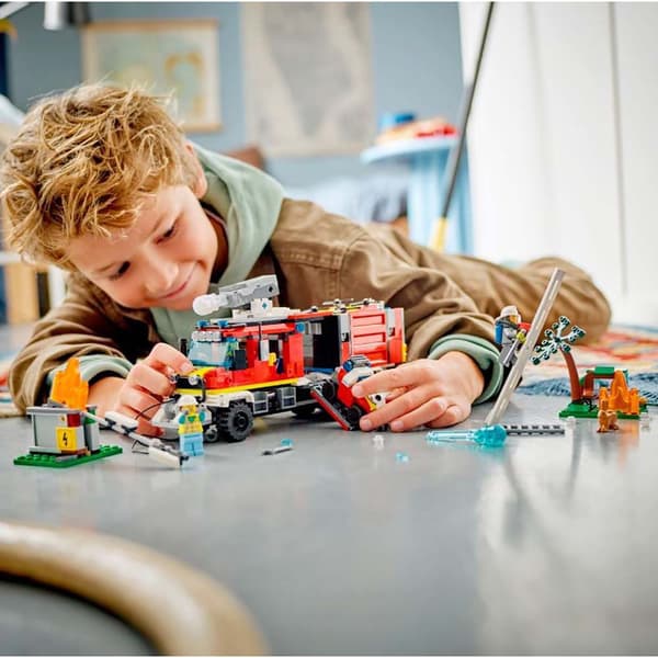 Lego Mobile Fire Yksikkö Control Hopeinen