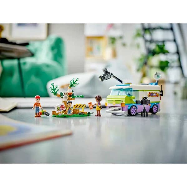 Lego Mobile News Unit Silver