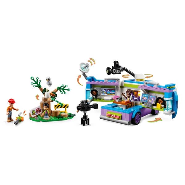 Lego Mobile News Unit Silver
