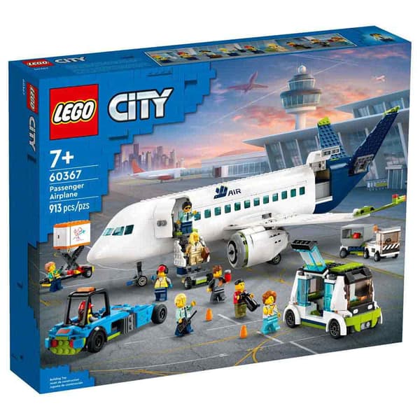 Lego Passagerfly Søvfarvet