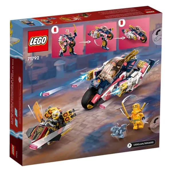 Lego Racing Motorcykel I Syster Meca Transformable Flerfärgad