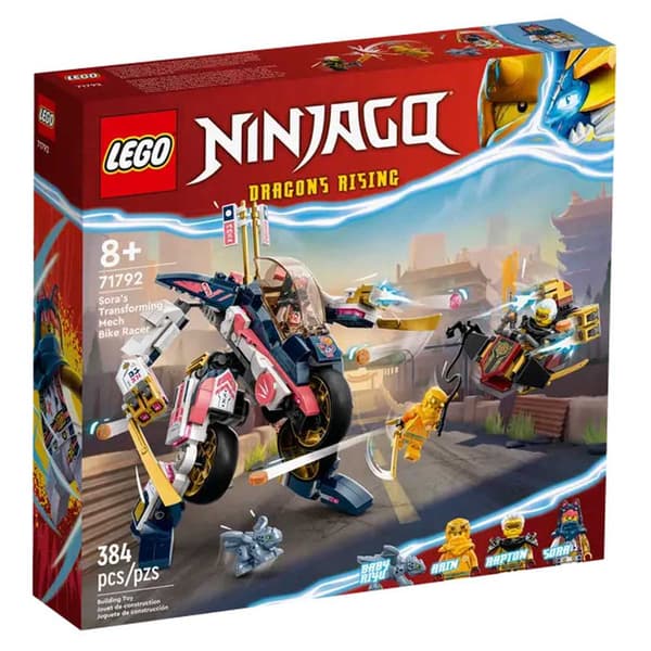 Lego Racing Motorcykel I Syster Meca Transformable Flerfärgad