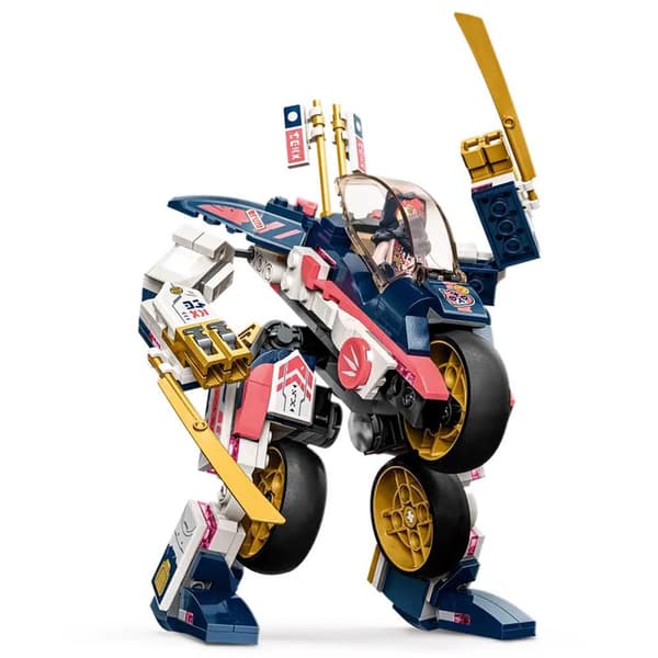 Lego Racing Motorcykel I Syster Meca Transformable Flerfärgad